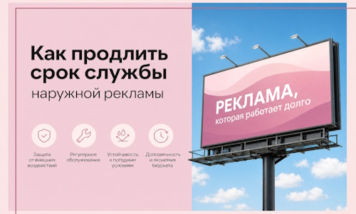 Как продлить срок службы наружной рекламы в Раменском