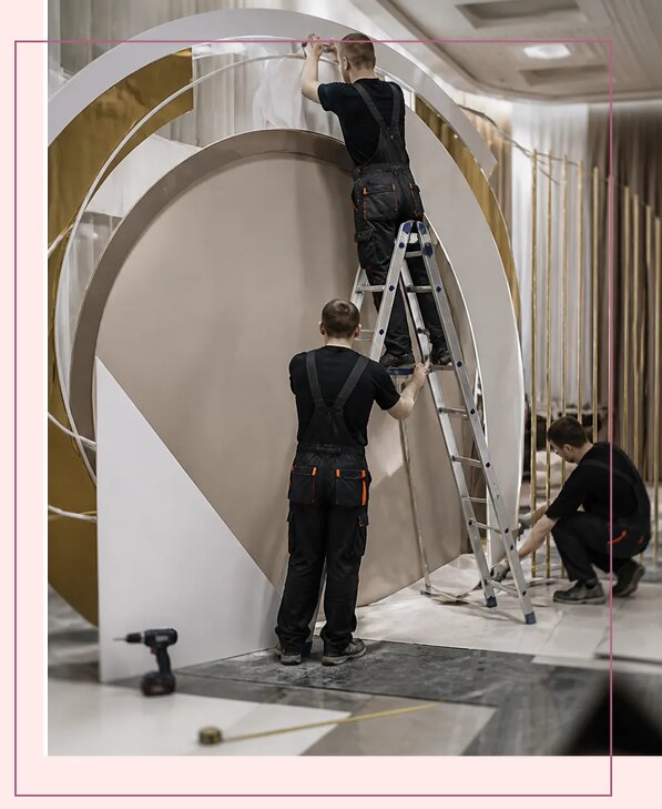 Изготовление и монтаж фотозон для мероприятий в Раменском
